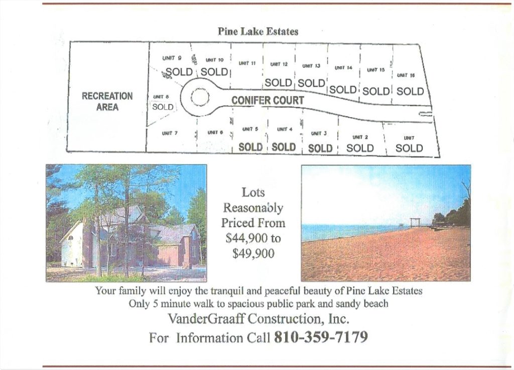 Pine Lake Estates Subdivision VanderGraaff Construction Inc.