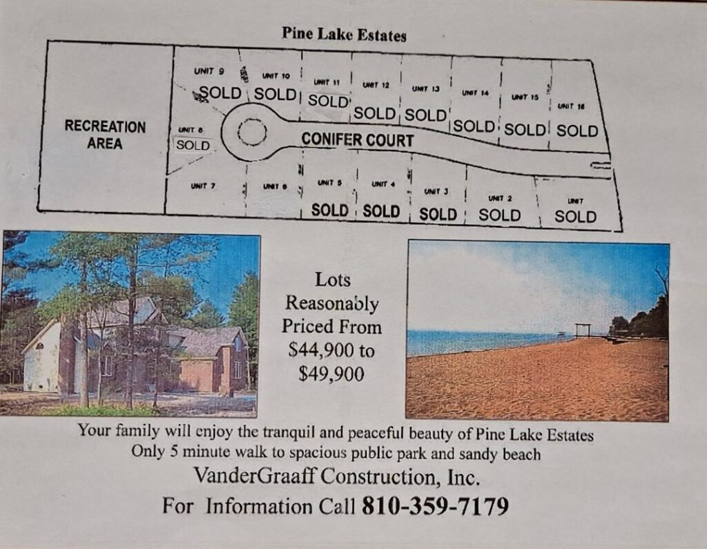 Pine Lake Estates Subdivision VanderGraaff Construction Inc.